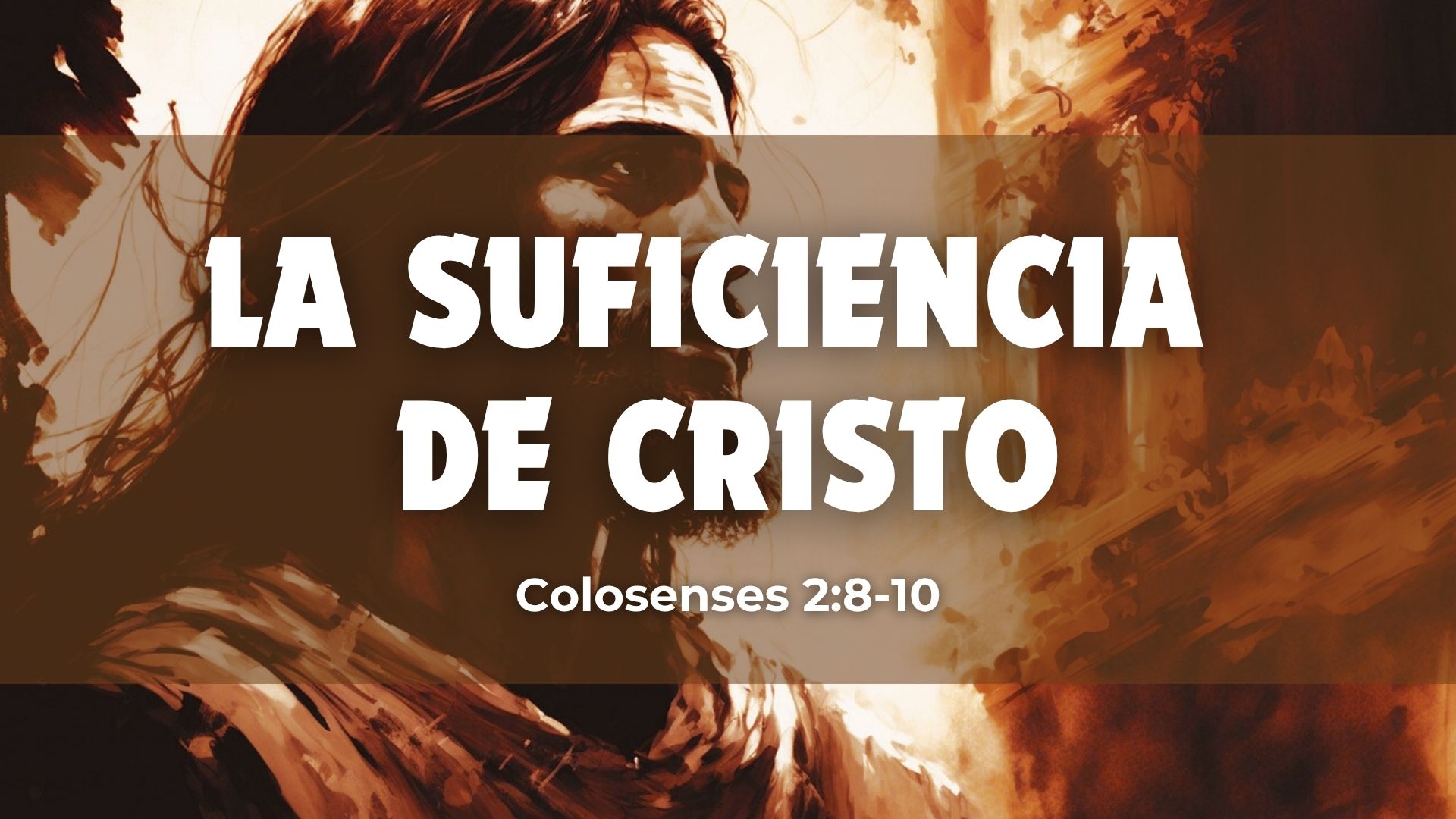La Suficiencia de CRISTO