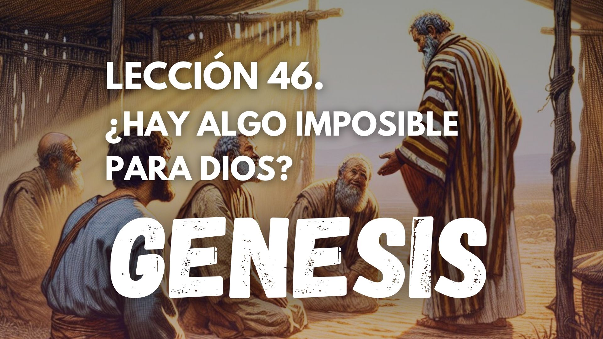 Genesis 46 - ¿Hay algo Imposible para Dios?