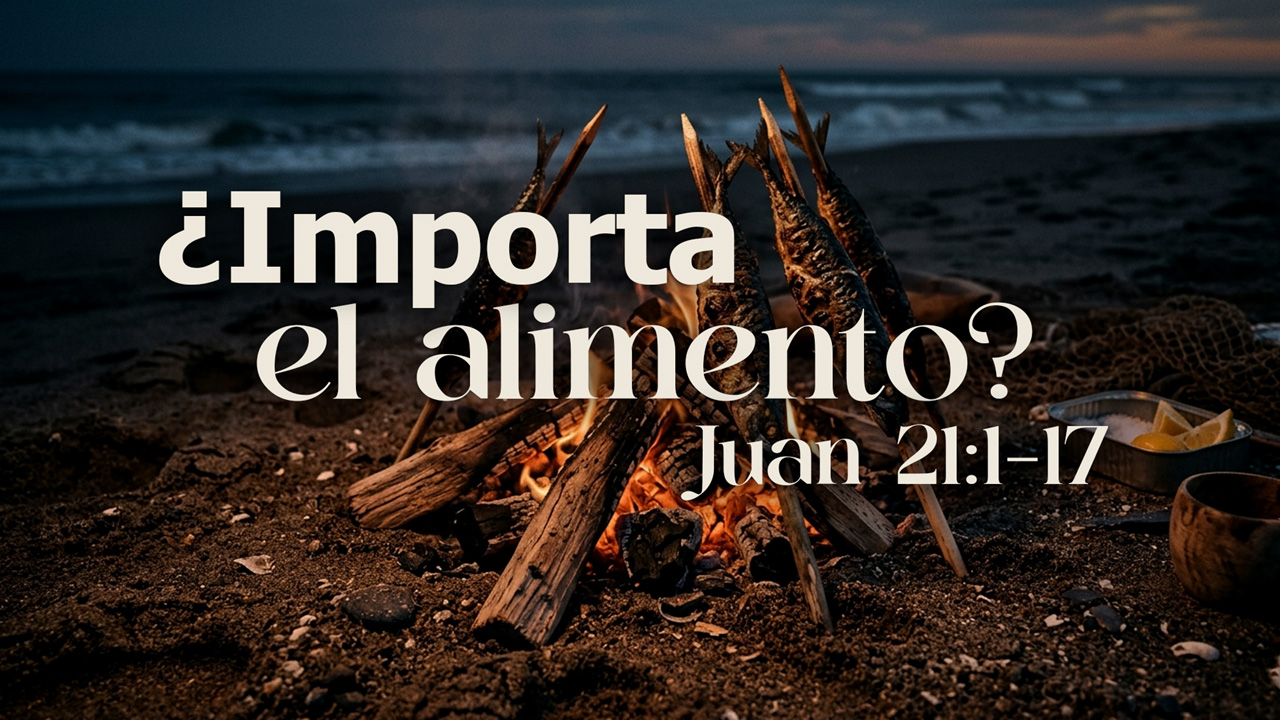 ¿Importa el alimento?